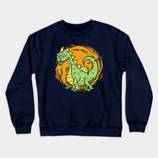 Dorky the Dragon Crewneck Sweatshirt